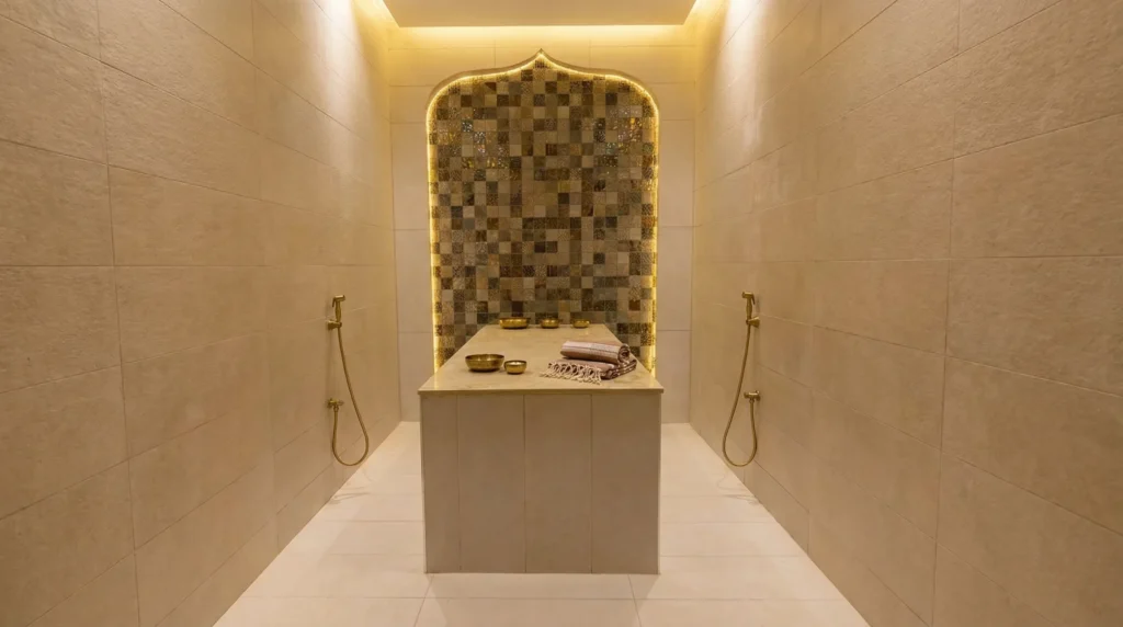 غرفة تجهيز الحمام المغربي في جدة بمركز ريلاكس ستيشن