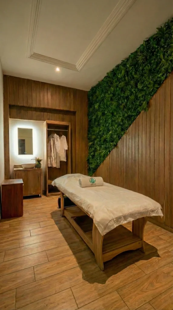 غرفة مساج مجهزة ومريحة في أفضل مركز مساج في جدة حي المروة ريلاكس ستيشن